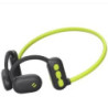 E553BT VE Auricular Bluetooth sport inalámbrico de conducción aérea Freego Pro Verde