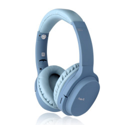 i62 Azul Casco Inalámbrico Extra Bass Dual Conexión