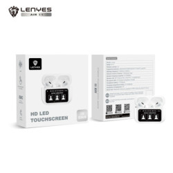 AIR 11 Auriculares BT 5.4 TWS con pantalla LED táctil ANC 380mAh - Blanco