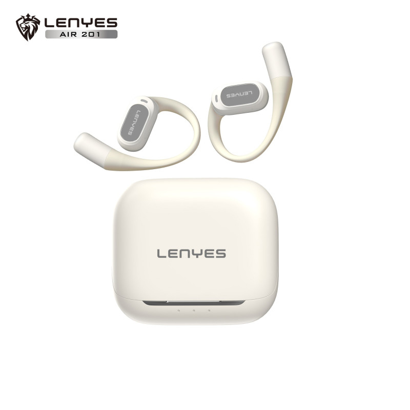 AIR201 BEI Auriculares Bluetooth TWS V5.4 ENC Deportivos