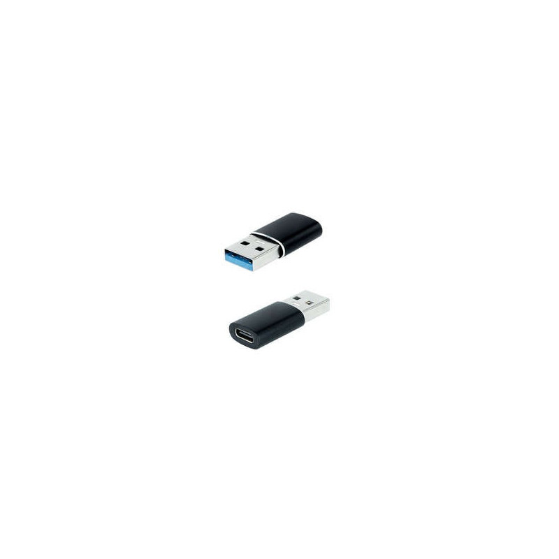 Adaptador USB-A 3.1 Macho a USB-C Hembra Nanocable 10.02.0012