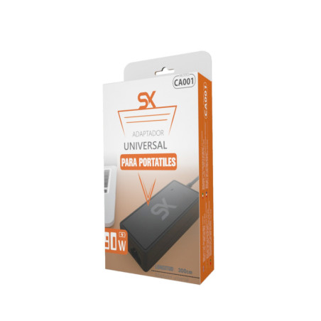 CA001 CARGADOR PARA PORTATIL UNIVERSAL AUTOMATICO 90W SX