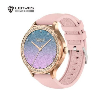 LW-244 Reloj Smart Watch de Señorita con Esfera Redonda y llamadas ip67