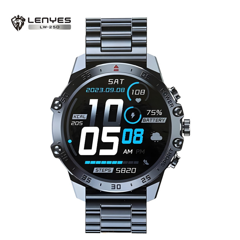 LW-250 RELOJ SMART WATCH IP68 CON LLAMADAS 370MAH