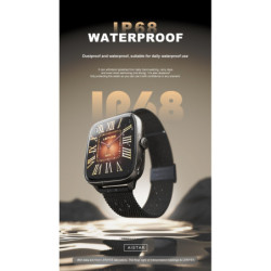 Reloj Smartwatch AISTAR LENYES con llamada Pantalla Cuadrada