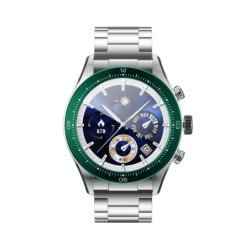 M9072 Reloj smart watch Esfera Redonda con llamadas pantalla amoled ip68