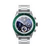 M9072 Reloj smart watch Esfera Redonda con llamadas pantalla amoled ip68