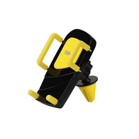 Soporte de Movil Ventosa plus Rejilla HV-CH011 Amarillo