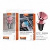 Soporte Universal Manetica de coche para movil airvent, 360º Rotacion , ROSA ET797