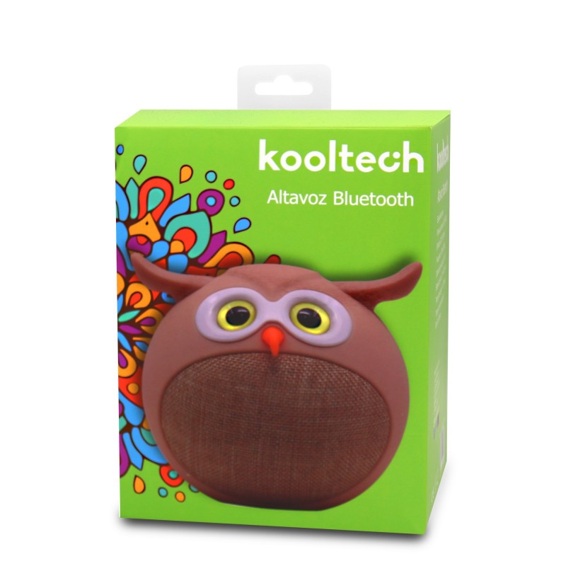 Altavoz Animales Bluetooth 3W Kooltech BUHO