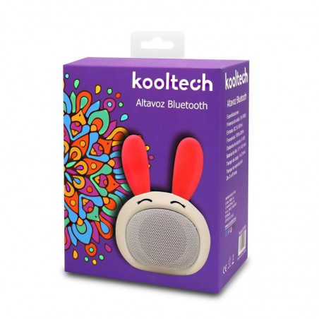 Altavoz Animales Bluetooth 3W Kooltech Conejo