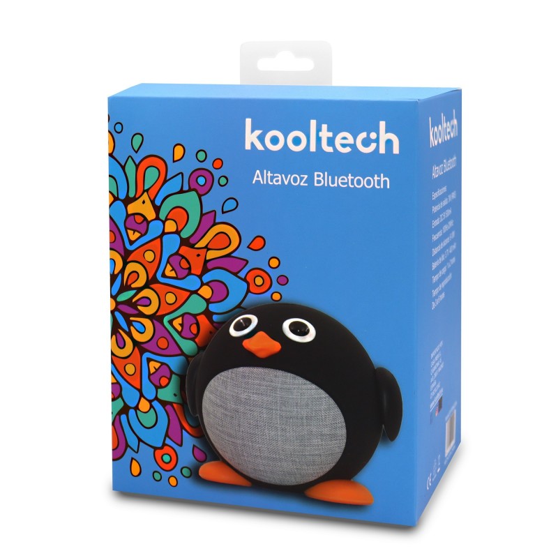 Altavoz Animales Bluetooth 3W Kooltech PINGÜINO