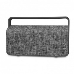 Altavoz Bluetooth diseño tela con asa SK559BT Negro  Gris