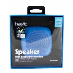 Altavoz Bluetooth Portable con botón Selfie HV-SK508BT Azul