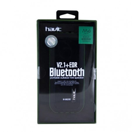 Altavoz Bluetooth TF Manos libres NFC HV-SK537BT - Verde