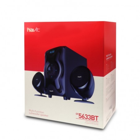 Equipo Musical 2.1 BluetoothTFUSBFM HV-SF5633BT