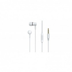 Auricular con Cable y Manos Libres E70P Blanco