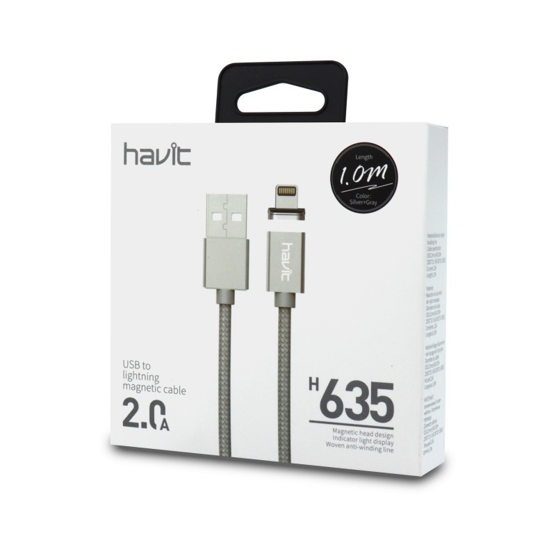 Cable Magnético Lighntning 1M H635