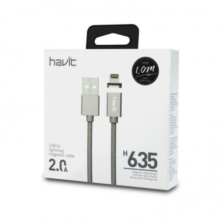 Cable Magnético Lighntning 1M H635