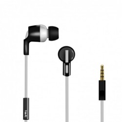 Auriculares con microfono HV-E25P - Negro