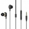Auriculares de Doble Bobina con Cable Micro y Regulador de Volumen E71P