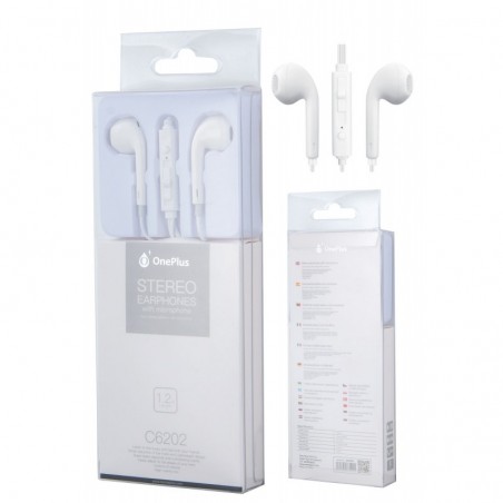 C6202 BL Auriculares con Microfono Air - Blanco