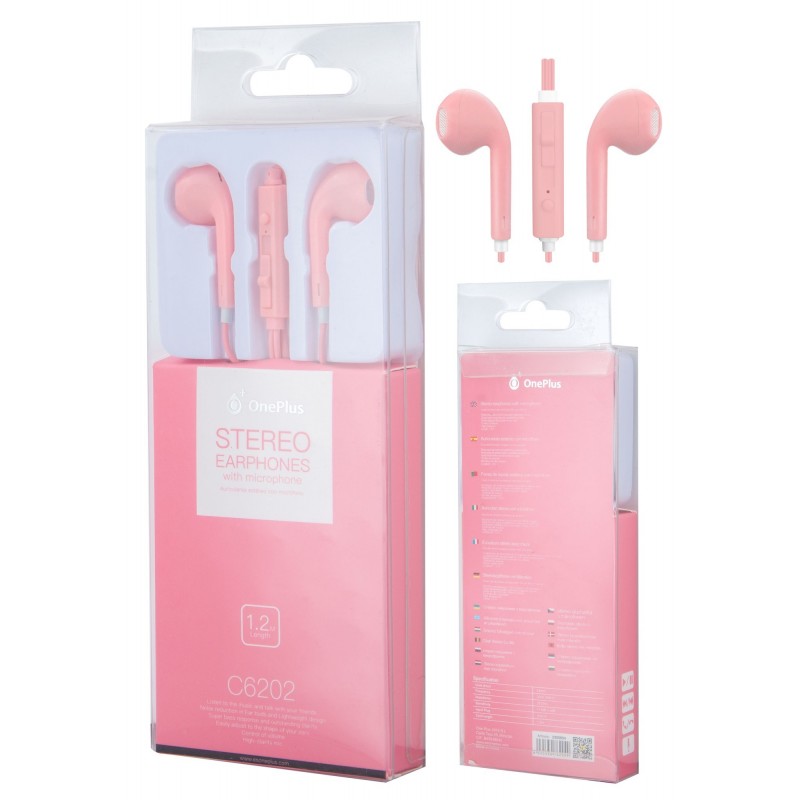 C6202 RS Auriculares con Microfono Air - Rosa