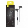 P5159 GR Auriculares Metal con Microfono Spade Gris