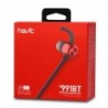 Auricular Bluetooth deportivo cable plano H991BT Rojo